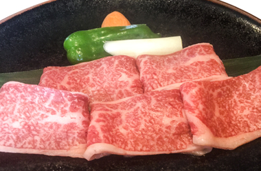 リブロース焼きすき